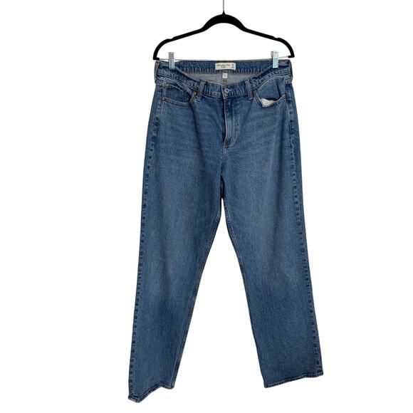 Abercrombie & Fitch Denim - Abercrombie & Fitch The Baggy Low Rise Curvy Love size 29/8
